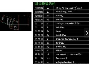 齿轮参数计算公式有哪些