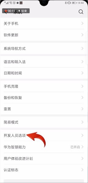 华为p30pro开发者选项在哪个位置