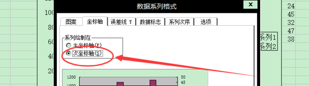 excel中如何制作数值差异柱形图