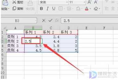 wps2019如何修改图表比例