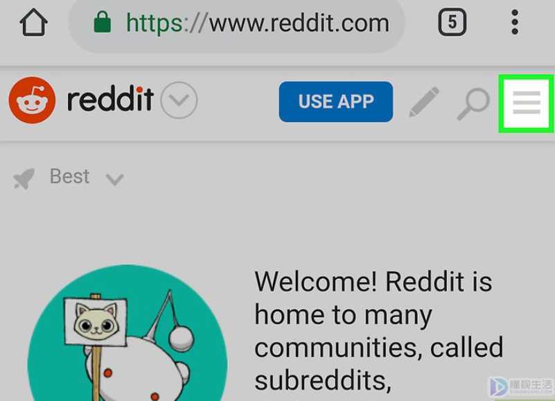 reddit如何启用不适合工作场所浏览的内容