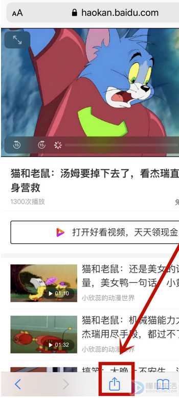 手机safari如何下载视频