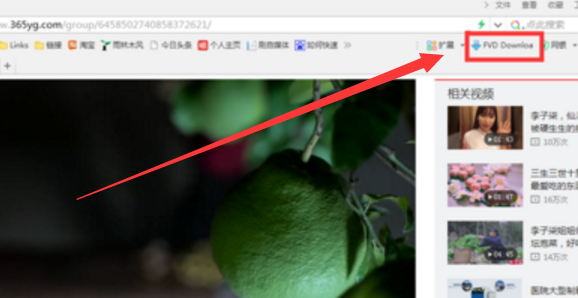 360浏览器如何下载网页播放的视频、音乐和图片