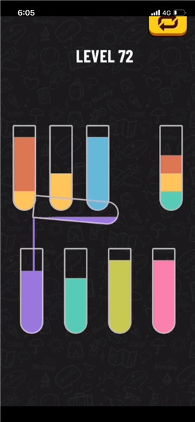 水排序谜题72关完整攻略介绍