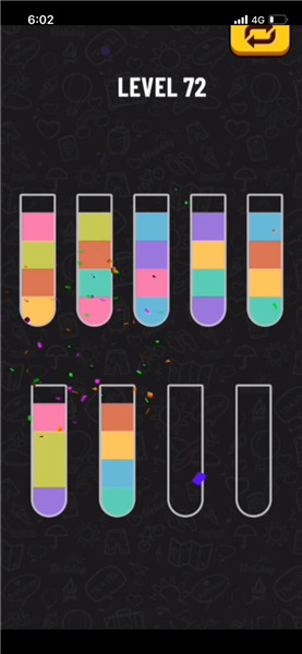 水排序谜题72关完整攻略介绍