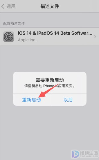 ios14测试版如何回到正式版