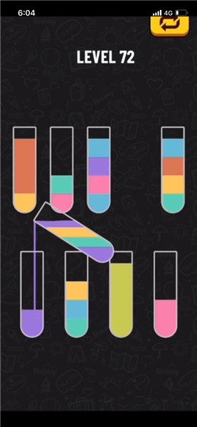 水排序谜题72关完整攻略介绍