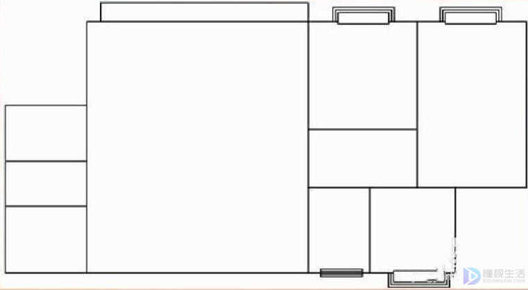 如何用画图工具设计房屋平面图