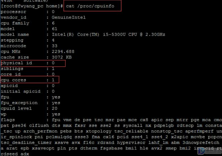 linux如何查看cpu核数