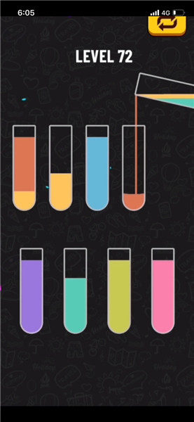 水排序谜题72关完整攻略介绍