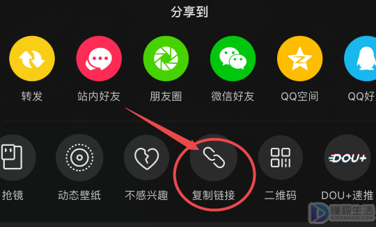 抖音中复制链接如何用
