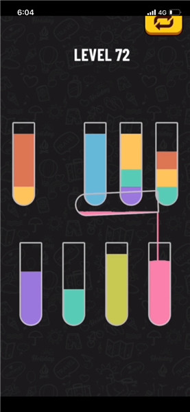 水排序谜题72关完整攻略介绍