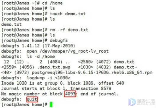 linux找回删除文件