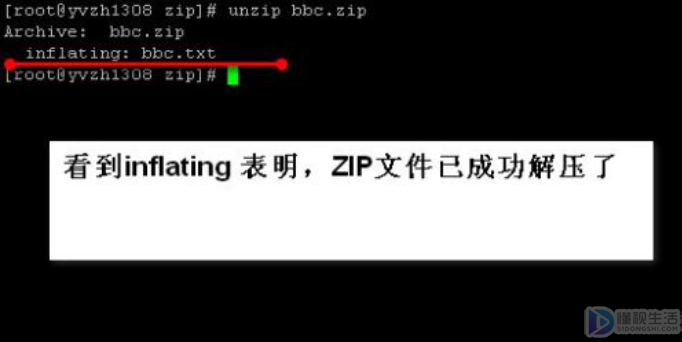 linux如何解压zip