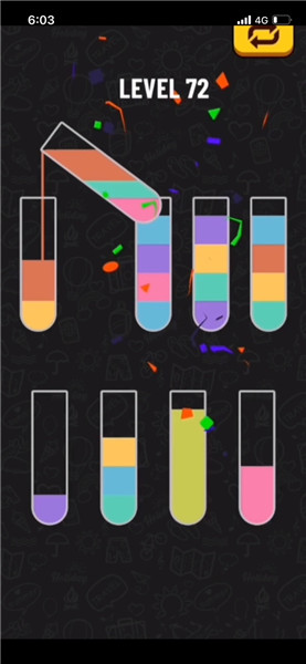 水排序谜题72关完整攻略介绍