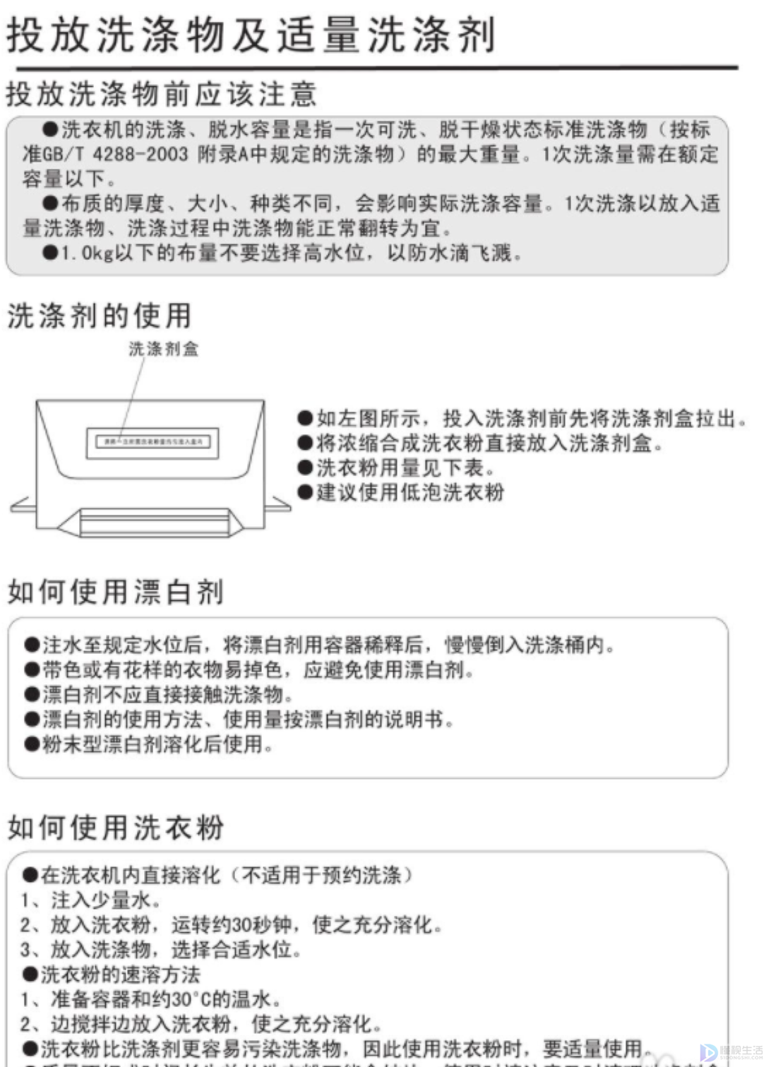 海信全自动洗衣机怎么用