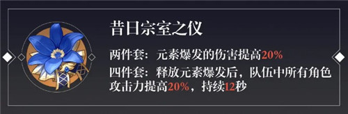 原神班尼特圣遗物套装和词缀选择分析