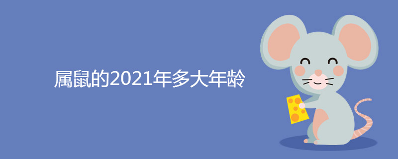 属鼠的2021年多大年龄 