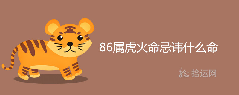 86属虎火命忌讳什么命 五行缺什么 