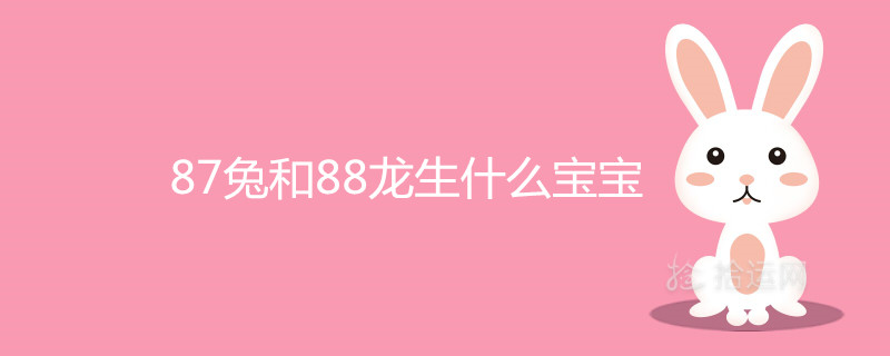 87兔和88龙生什么宝宝能化解相害 