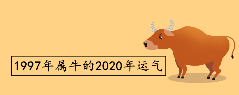 1997年属牛的2020年运气 