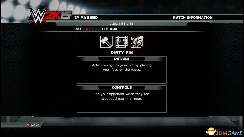 WWE 2K15-全挑战攻略 全人物技能一览_<span>CM朋克</span>