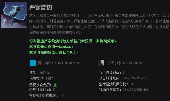 DOTA2寒冬飞龙攻略:来自冰雪世界的王者冰龙