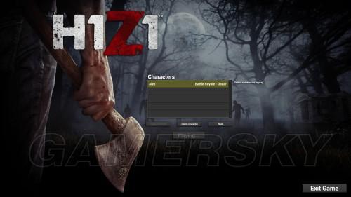 H1Z1-大逃杀模式图文攻略_游戏开始