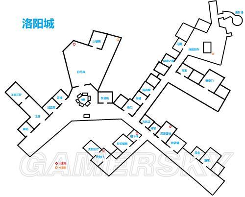 侠客风云传-洛阳攻略 洛阳支线攻略及地图