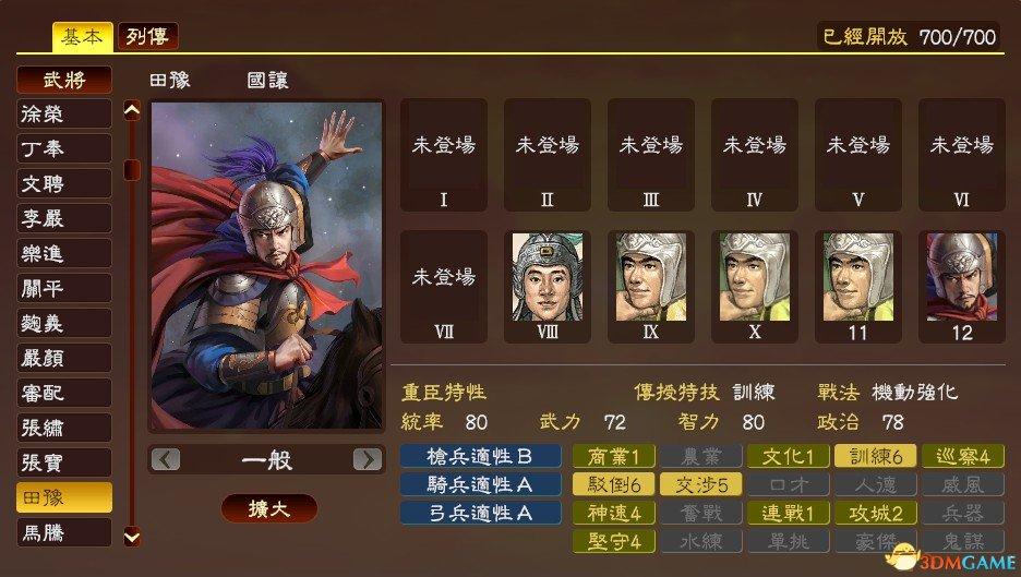 《三国志13》非热门武将推荐及分析