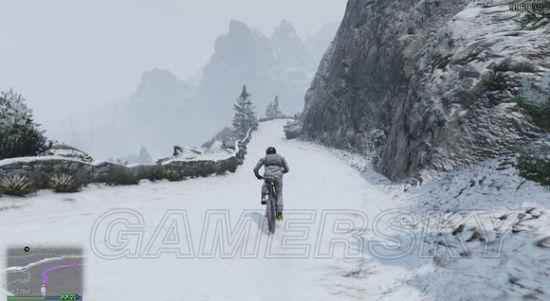 《GTA5》雪山速降玩法图文一览