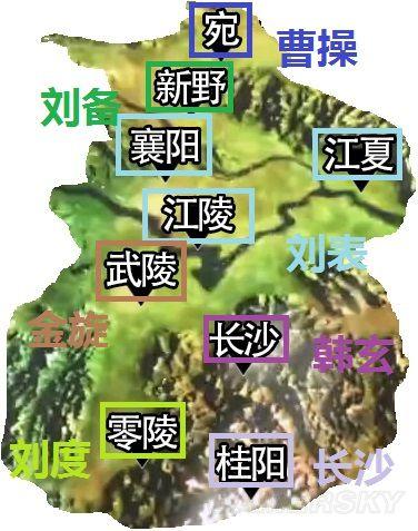 《三国志》汉末各州不知名的人物势力汇总_荆州