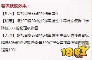 大话西游-手游紧那罗套装:中毒后物理降低