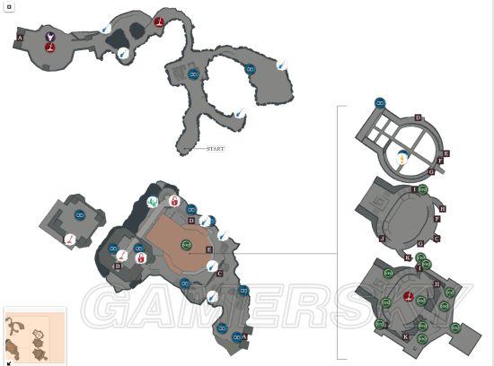 《黑暗之魂3》地图 全地图一览