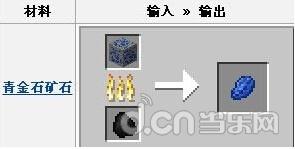 我的世界-青金石合成表分享