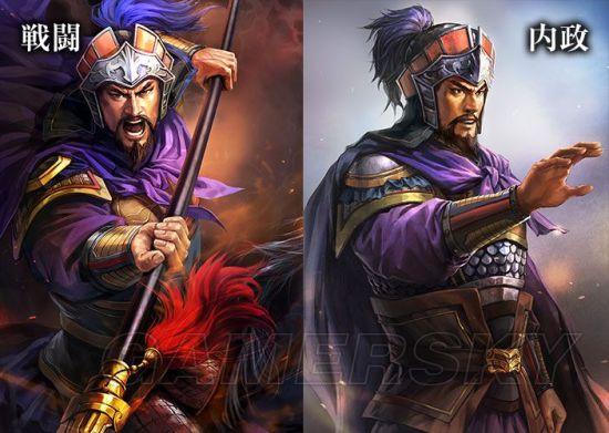 《三国志13》武将背景资料及头像立绘一览