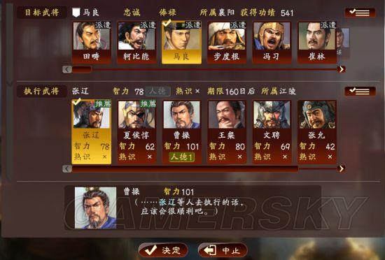 《三国志13》其它城市武将登庸方法