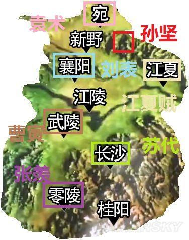 《三国志》汉末各州不知名的人物势力汇总_荆州