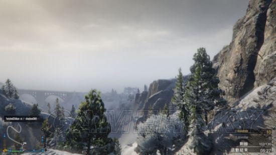 《GTA5》雪中景色一览