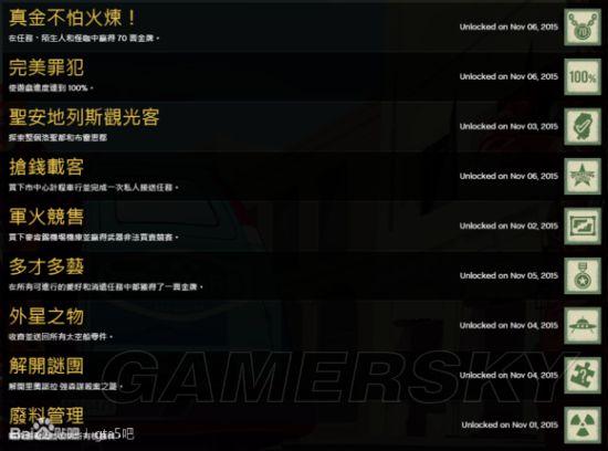 《GTA5》全成就达成攻略