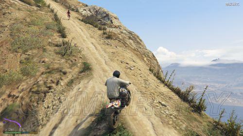 《GTA5》车辆冲刺C山顶峰测评