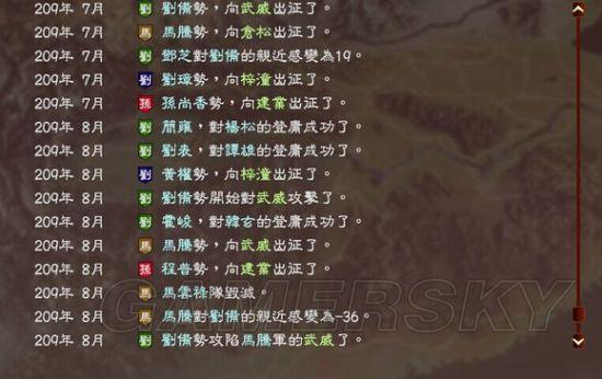 《三国志13》三顾茅庐刘备玩法攻略