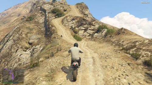 《GTA5》车辆冲刺C山顶峰测评