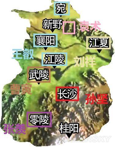 《三国志》汉末各州不知名的人物势力汇总_荆州