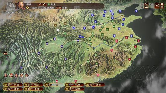 《三国志13》208赤壁之战刘备最简单打法