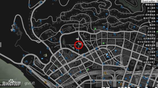 《GTA5》飞车特技地点图