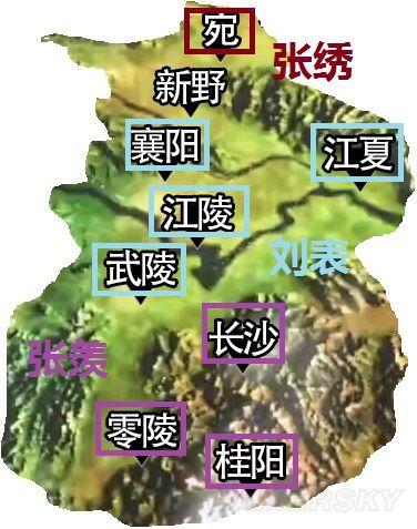 《三国志》汉末各州不知名的人物势力汇总_荆州