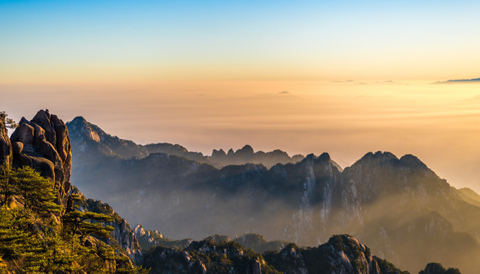 黄山四绝 