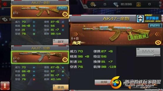 穿越火线：枪战王者-AK47-金韵全面测评，武器抢先看