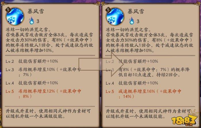 阴阳师-新版雪女科学测评：日女雪女依然可用